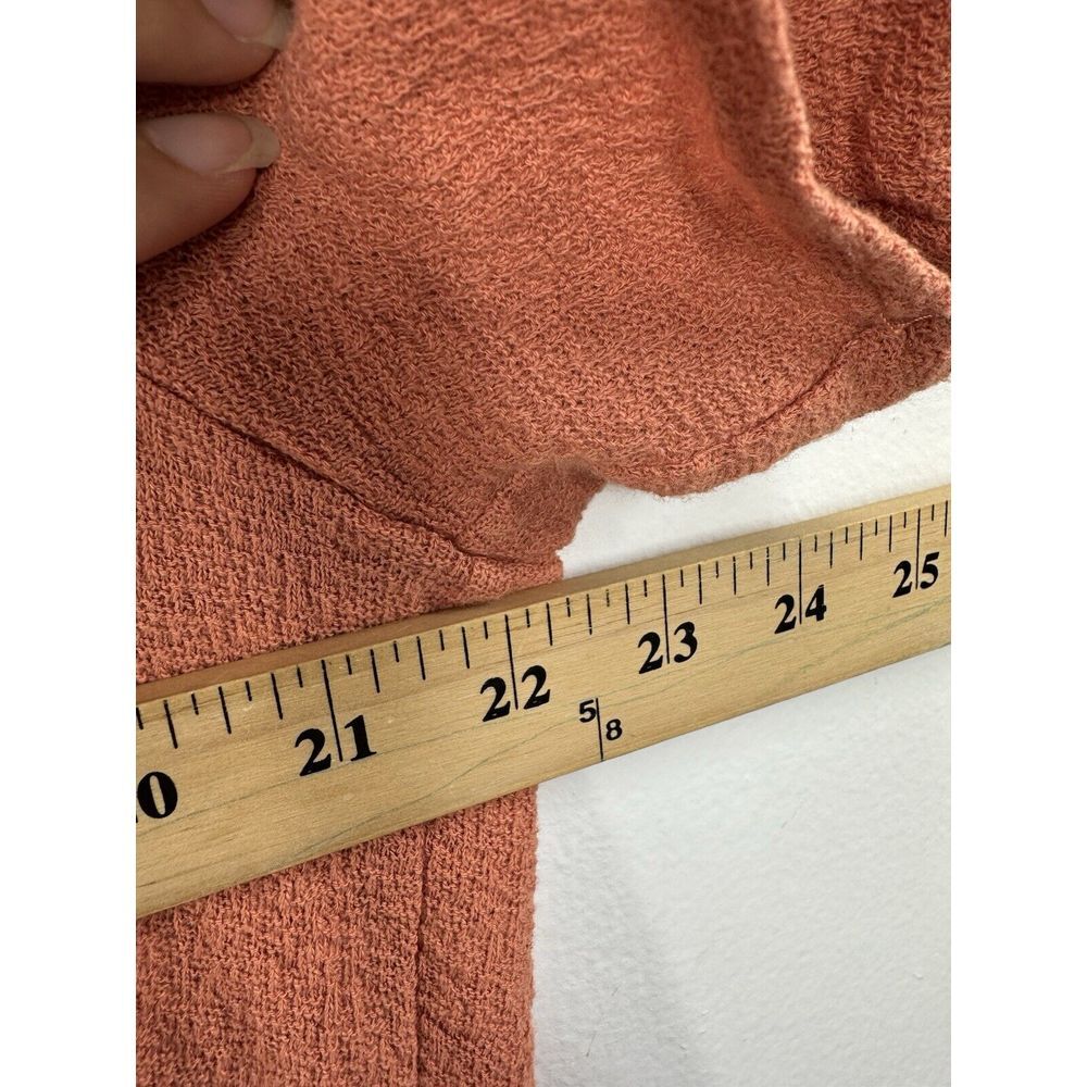 Madewell Women's Orange Tiered Sleeve Blouse L7353- L – Stylish & Comfortable - Picture 5 of 12